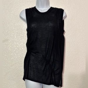 NWT HELMUT LANG 100% Cashmere Sleeveless Top size Medium Gorgeous